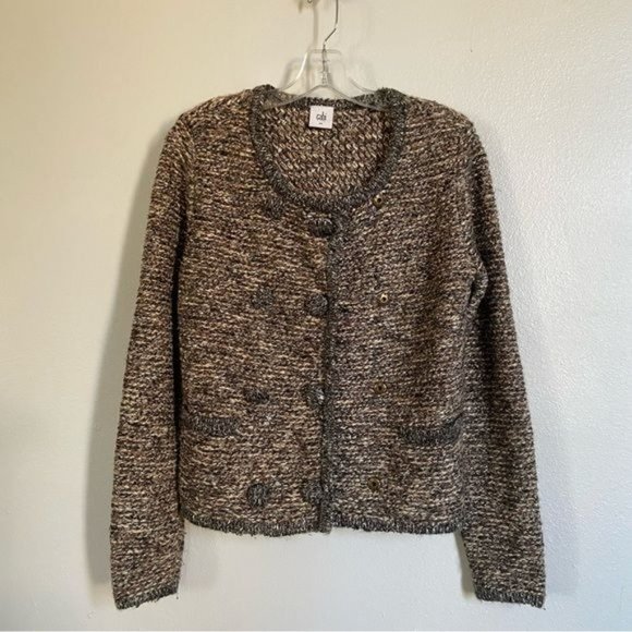 CAbi Ritz Snap Button Blazer Cardigan 3016 - Picture 3 of 12